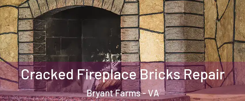 Cracked Fireplace Bricks Repair Bryant Farms - VA