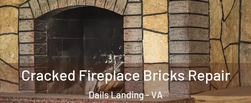 Cracked Fireplace Bricks Repair Dails Landing - VA