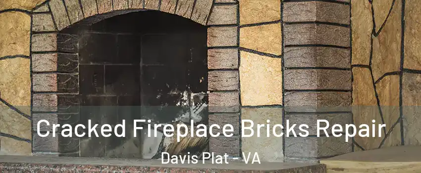 Cracked Fireplace Bricks Repair Davis Plat - VA