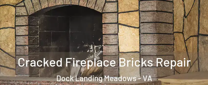 Cracked Fireplace Bricks Repair Dock Landing Meadows - VA