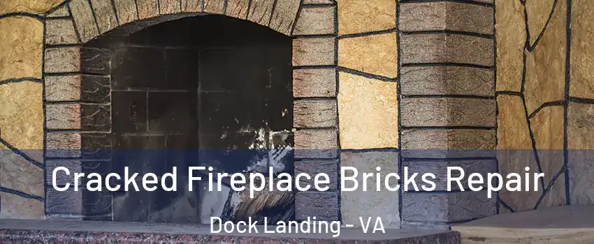 Cracked Fireplace Bricks Repair Dock Landing - VA