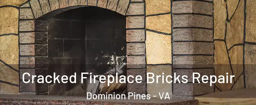 Cracked Fireplace Bricks Repair Dominion Pines - VA