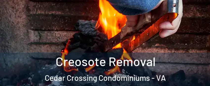 Creosote Removal Cedar Crossing Condominiums - VA