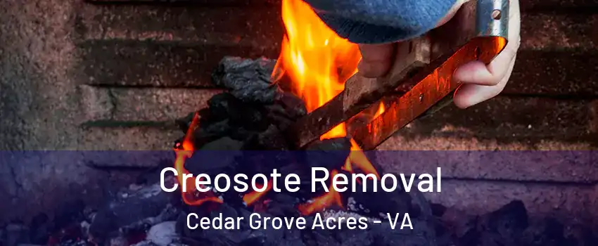 Creosote Removal Cedar Grove Acres - VA