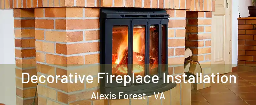 Decorative Fireplace Installation Alexis Forest - VA