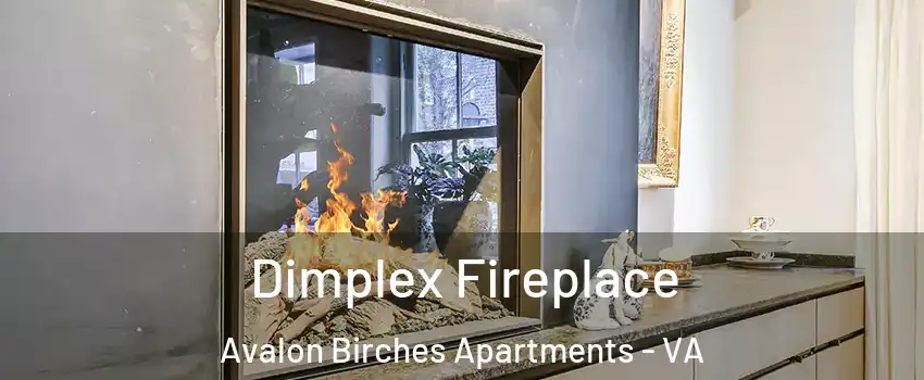 Dimplex Fireplace Avalon Birches Apartments - VA