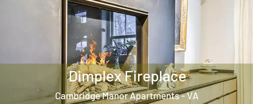 Dimplex Fireplace Cambridge Manor Apartments - VA