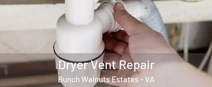 Dryer Vent Repair Bunch Walnuts Estates - VA
