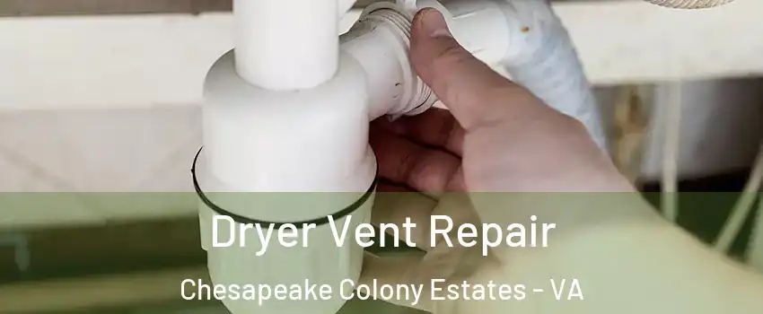 Dryer Vent Repair Chesapeake Colony Estates - VA