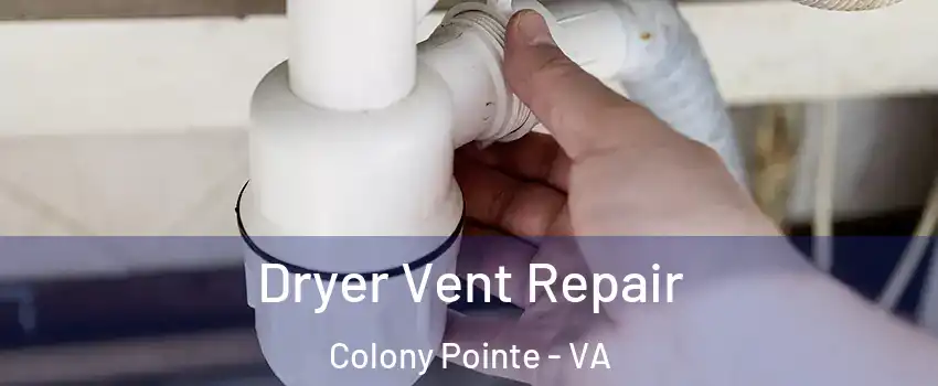 Dryer Vent Repair Colony Pointe - VA