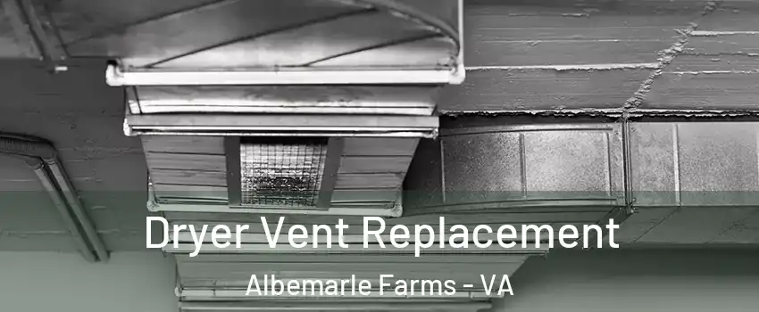 Dryer Vent Replacement Albemarle Farms - VA