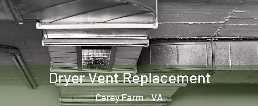 Dryer Vent Replacement Carey Farm - VA