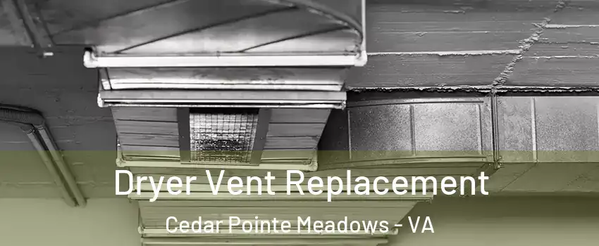 Dryer Vent Replacement Cedar Pointe Meadows - VA