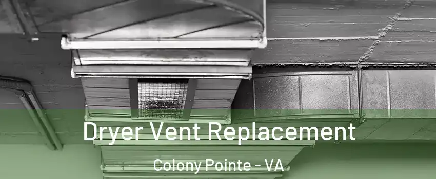 Dryer Vent Replacement Colony Pointe - VA