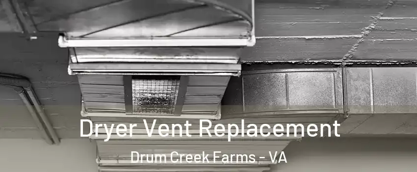 Dryer Vent Replacement Drum Creek Farms - VA