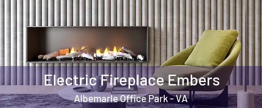 Electric Fireplace Embers Albemarle Office Park - VA