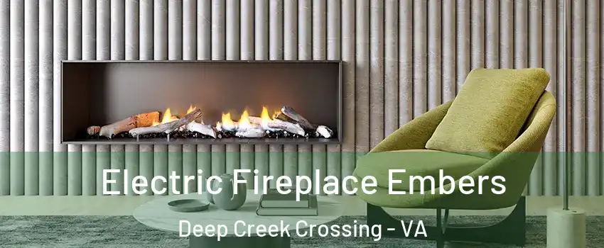 Electric Fireplace Embers Deep Creek Crossing - VA