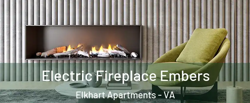 Electric Fireplace Embers Elkhart Apartments - VA