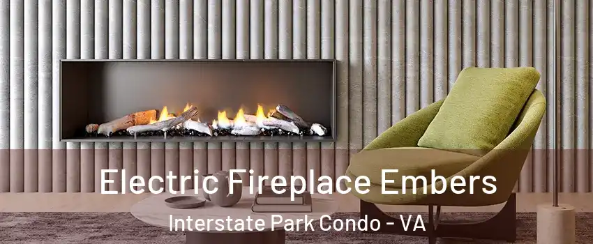 Electric Fireplace Embers Interstate Park Condo - VA