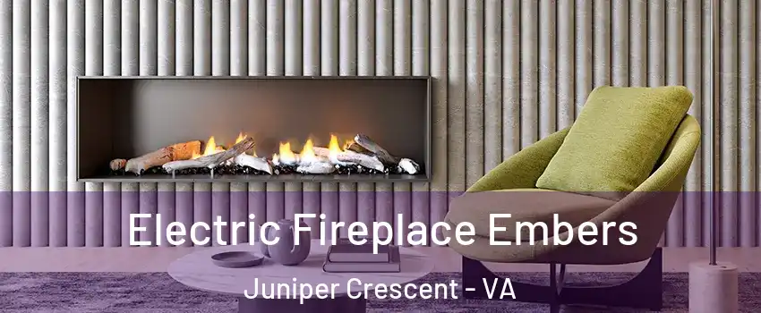 Electric Fireplace Embers Juniper Crescent - VA