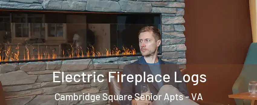 Electric Fireplace Logs Cambridge Square Senior Apts - VA