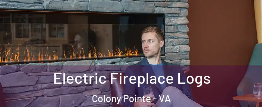 Electric Fireplace Logs Colony Pointe - VA