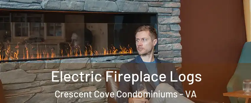 Electric Fireplace Logs Crescent Cove Condominiums - VA