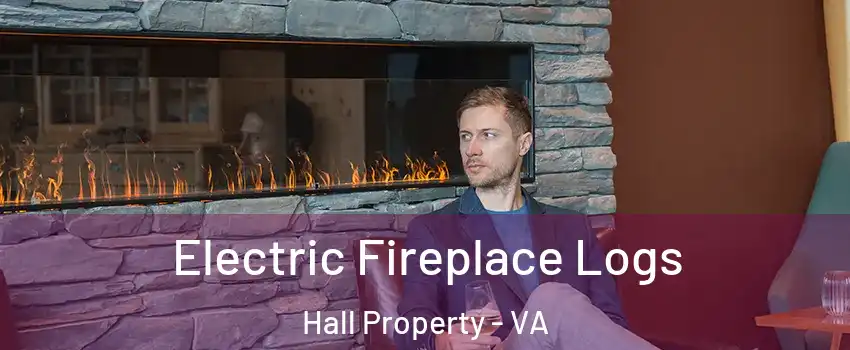 Electric Fireplace Logs Hall Property - VA