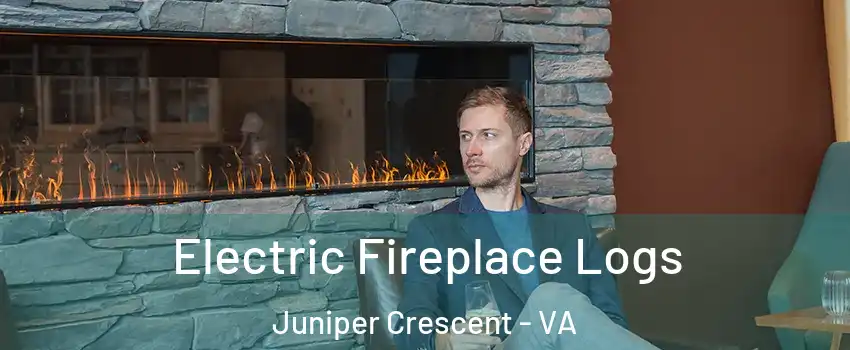 Electric Fireplace Logs Juniper Crescent - VA
