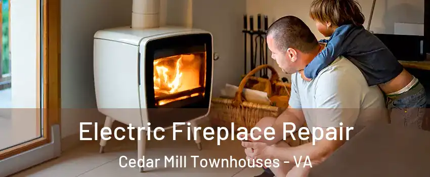 Electric Fireplace Repair Cedar Mill Townhouses - VA