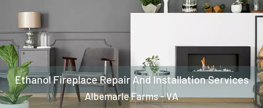 Ethanol Fireplace Repair And Installation Services Albemarle Farms - VA