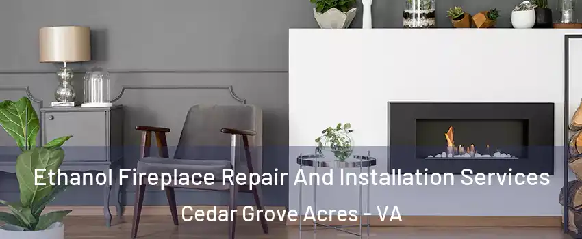 Ethanol Fireplace Repair And Installation Services Cedar Grove Acres - VA