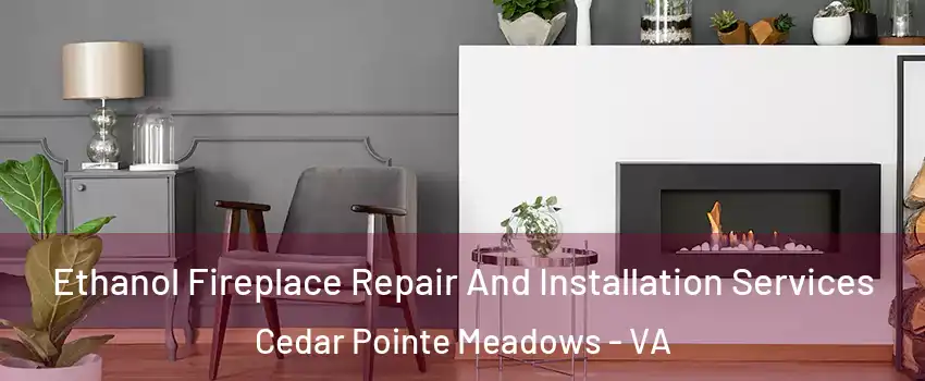 Ethanol Fireplace Repair And Installation Services Cedar Pointe Meadows - VA