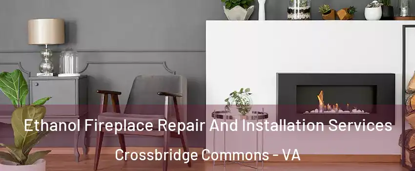 Ethanol Fireplace Repair And Installation Services Crossbridge Commons - VA