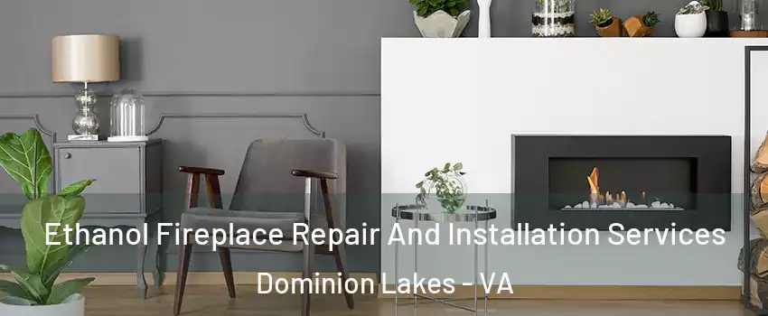 Ethanol Fireplace Repair And Installation Services Dominion Lakes - VA