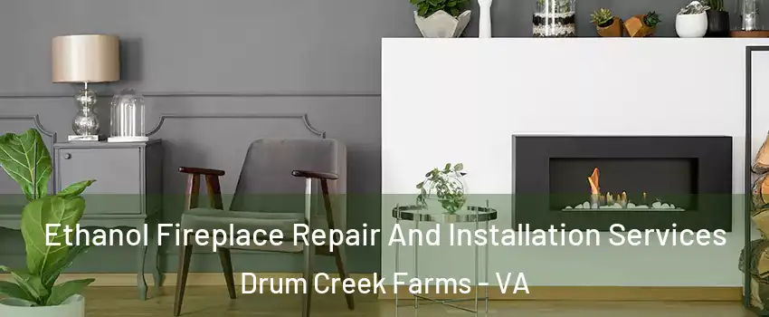 Ethanol Fireplace Repair And Installation Services Drum Creek Farms - VA