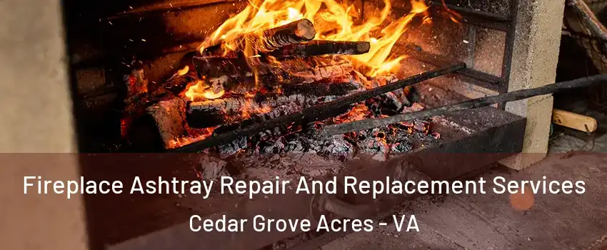 Fireplace Ashtray Repair And Replacement Services Cedar Grove Acres - VA