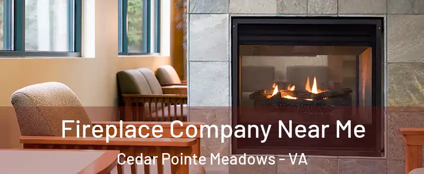 Fireplace Company Near Me Cedar Pointe Meadows - VA