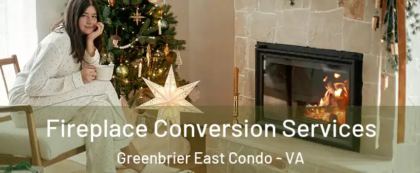 Fireplace Conversion Services Greenbrier East Condo - VA