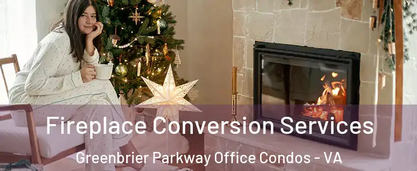 Fireplace Conversion Services Greenbrier Parkway Office Condos - VA