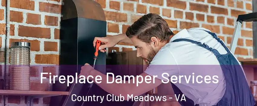 Fireplace Damper Services Country Club Meadows - VA