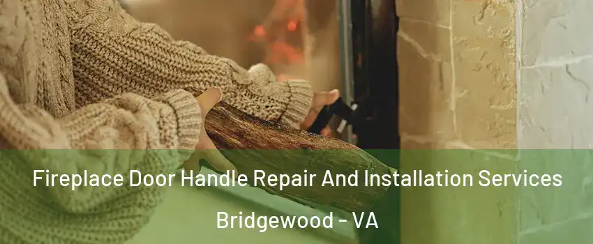 Fireplace Door Handle Repair And Installation Services Bridgewood - VA