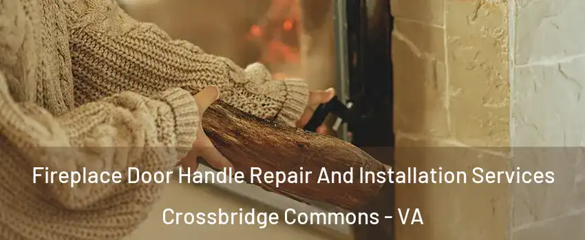 Fireplace Door Handle Repair And Installation Services Crossbridge Commons - VA