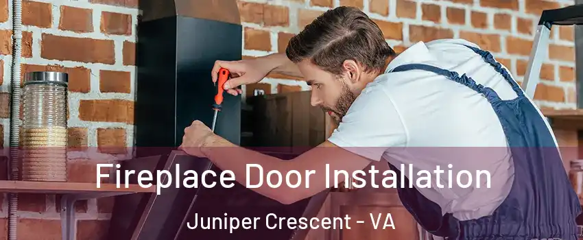 Fireplace Door Installation Juniper Crescent - VA