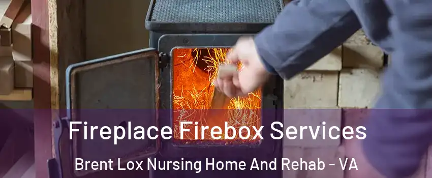 Fireplace Firebox Services Brent Lox Nursing Home And Rehab - VA
