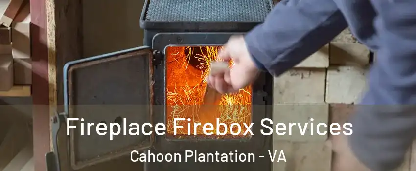 Fireplace Firebox Services Cahoon Plantation - VA