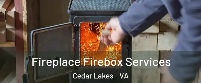 Fireplace Firebox Services Cedar Lakes - VA