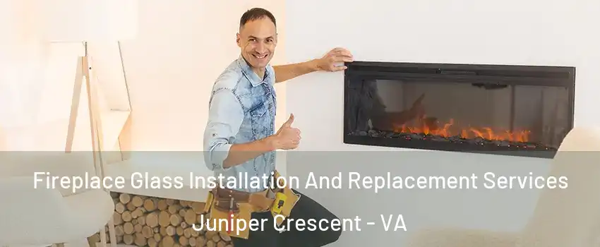 Fireplace Glass Installation And Replacement Services Juniper Crescent - VA