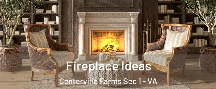 Fireplace Ideas Centerville Farms Sec 1 - VA