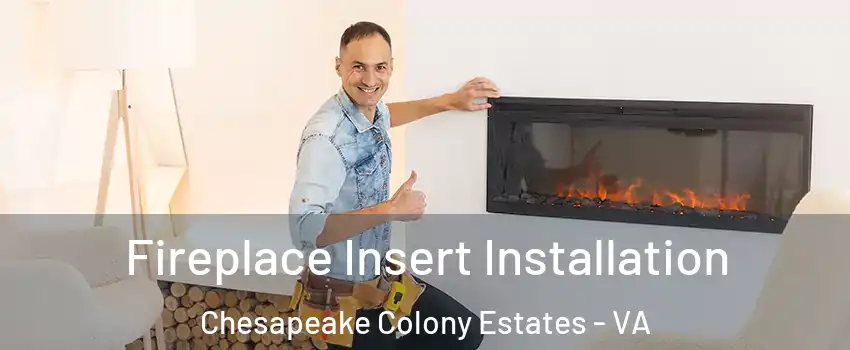 Fireplace Insert Installation Chesapeake Colony Estates - VA